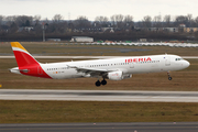 Iberia Airbus A321-211 (EC-HUI) at  Dusseldorf - International, Germany