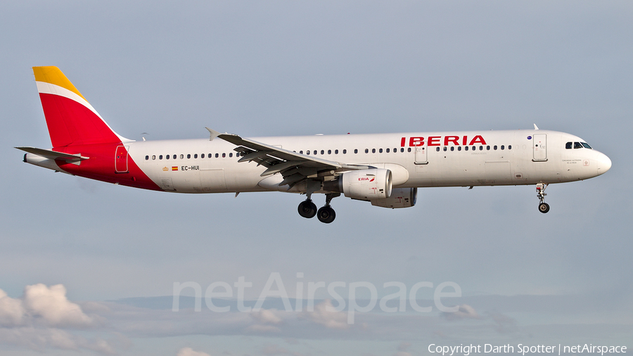 Iberia Airbus A321-211 (EC-HUI) | Photo 261653