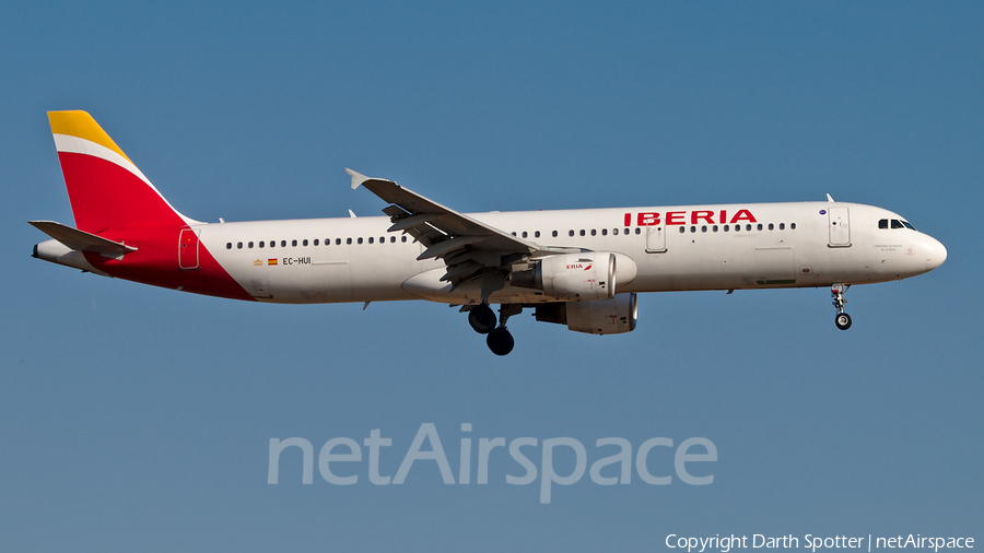 Iberia Airbus A321-211 (EC-HUI) | Photo 324372