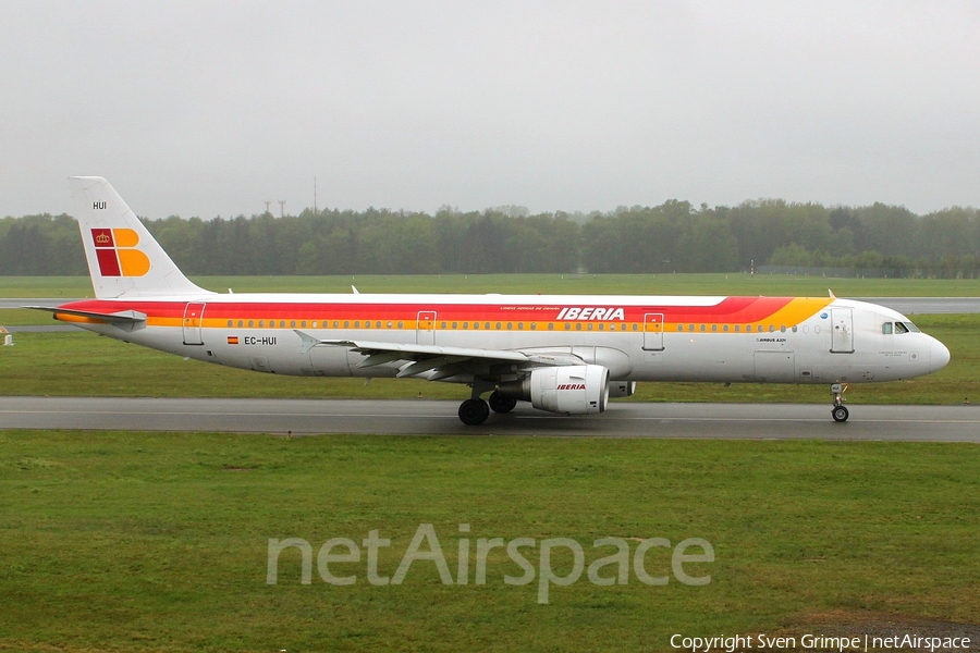 Iberia Airbus A321-211 (EC-HUI) | Photo 33231