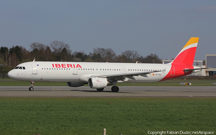 Iberia Airbus A321-211 (EC-HUI) | Photo 270183