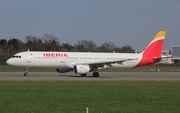 Iberia Airbus A321-211 (EC-HUI) at  Hamburg - Fuhlsbuettel (Helmut Schmidt), Germany