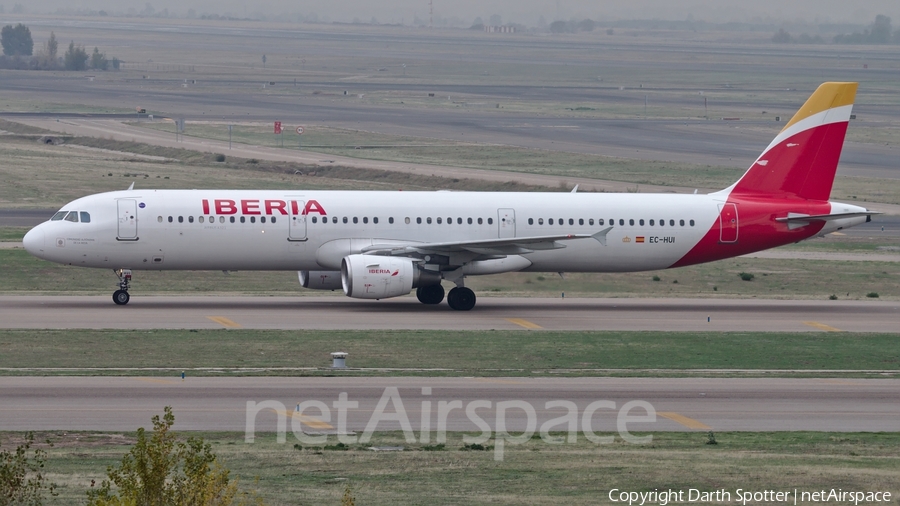 Iberia Airbus A321-211 (EC-HUI) | Photo 233308