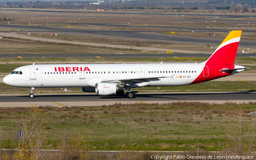 Iberia Airbus A321-211 (EC-HUI) | Photo 339298