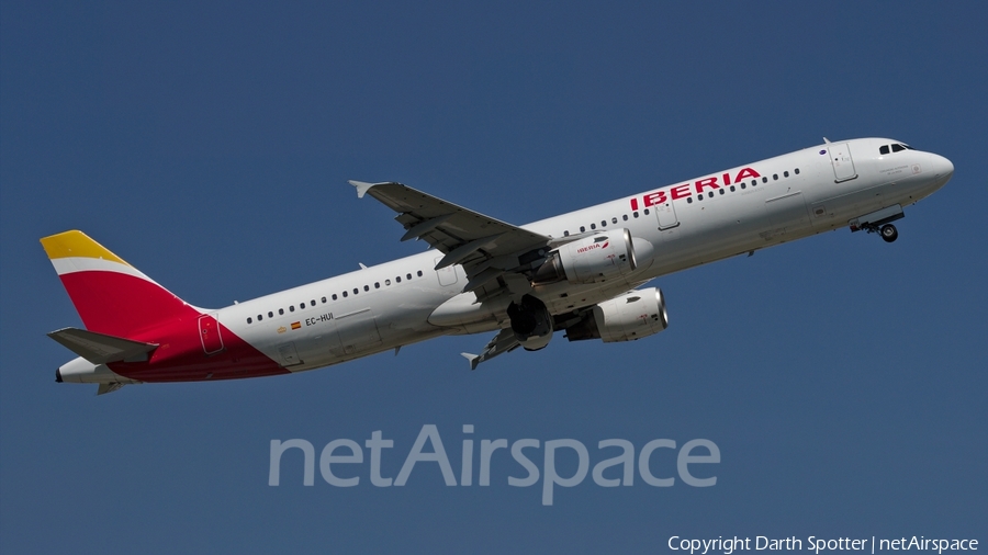 Iberia Airbus A321-211 (EC-HUI) | Photo 229673