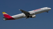 Iberia Airbus A321-211 (EC-HUI) at  Munich, Germany