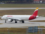 Iberia Airbus A321-211 (EC-HUI) at  Munich, Germany