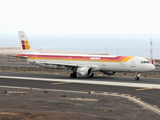 Iberia Airbus A321-211 (EC-HUI) at  Tenerife Sur - Reina Sofia, Spain