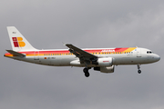 Iberia Airbus A320-214 (EC-HUJ) at  Barcelona - El Prat, Spain