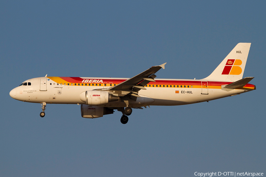 Iberia Airbus A320-214 (EC-HUL) | Photo 370846