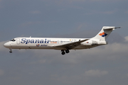 AeBal (Spanair Link) Boeing 717-23S (EC-HUZ) at  Barcelona - El Prat, Spain