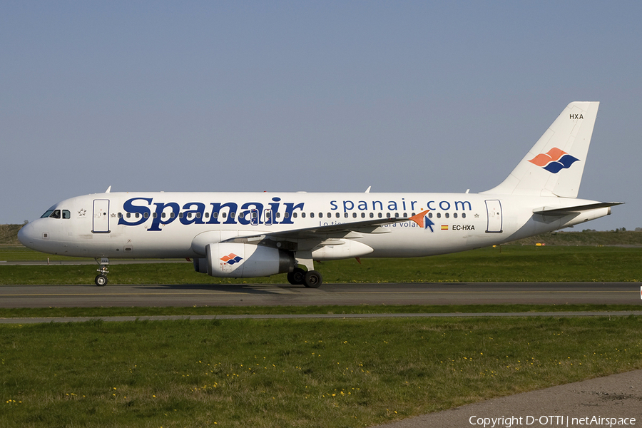 Spanair Airbus A320-232 (EC-HXA) | Photo 274407