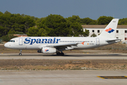 Spanair Airbus A320-232 (EC-HXA) at  Palma De Mallorca - Son San Juan, Spain