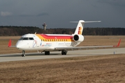 Iberia Regional (Air Nostrum) Bombardier CRJ-200ER (EC-HZR) at  Hannover - Langenhagen, Germany