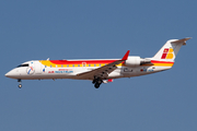 Iberia Regional (Air Nostrum) Bombardier CRJ-200ER (EC-HZR) at  Madrid - Barajas, Spain