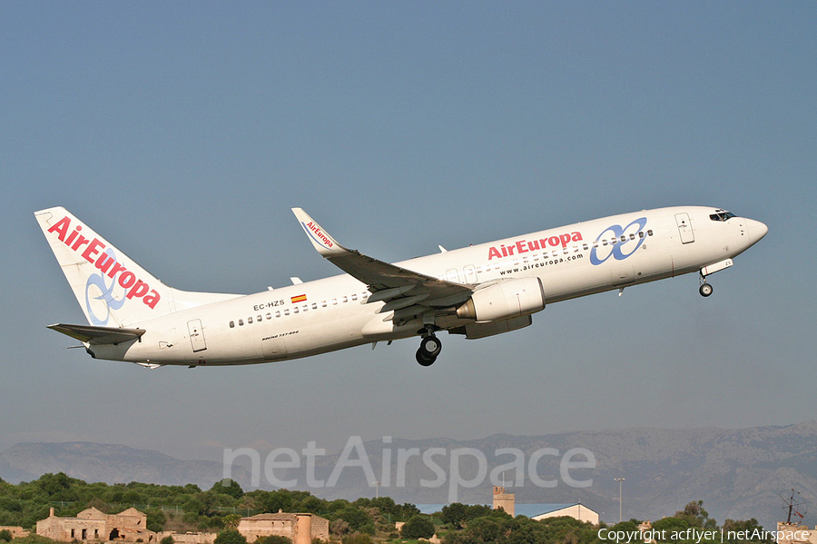 Air Europa Boeing 737-86Q (EC-HZS) | Photo 161596