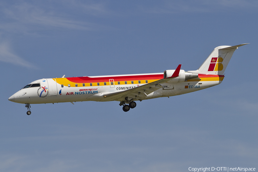 Iberia Regional (Air Nostrum) Bombardier CRJ-200ER (EC-IAA) | Photo 366143