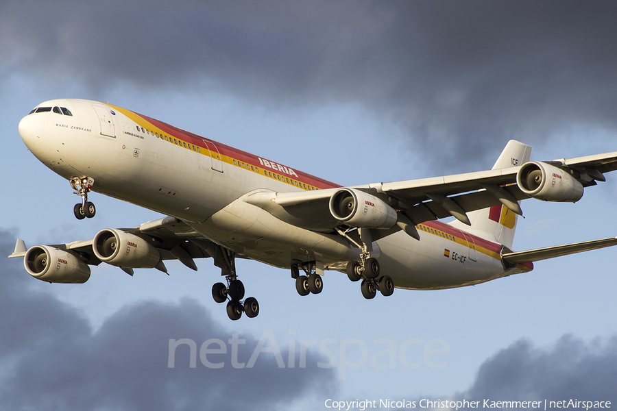 Iberia Airbus A340-313X (EC-ICF) | Photo 98946
