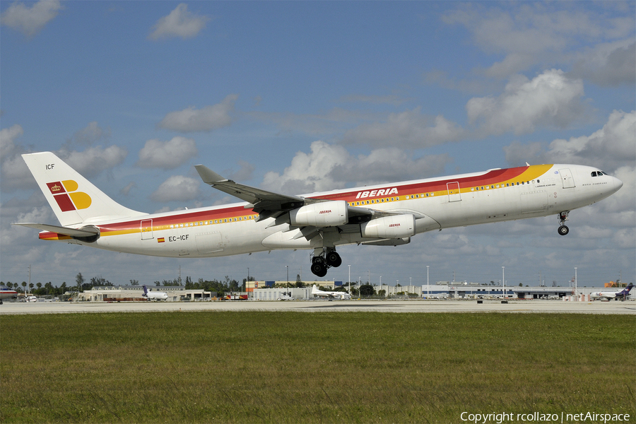 Iberia Airbus A340-313X (EC-ICF) | Photo 12687