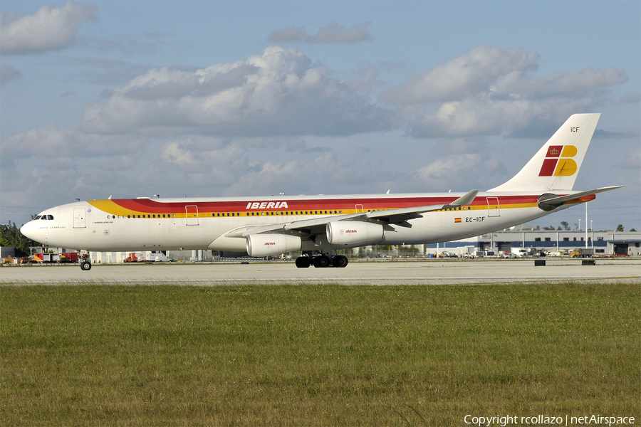 Iberia Airbus A340-313X (EC-ICF) | Photo 12688