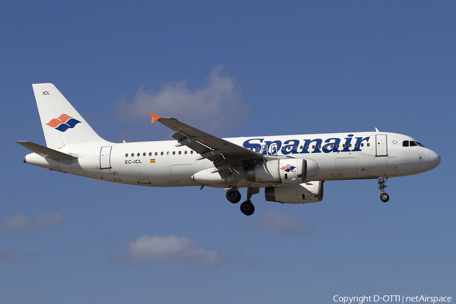 Spanair Airbus A320-232 (EC-ICL) | Photo 327346