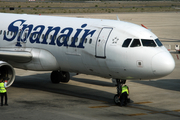Spanair Airbus A320-232 (EC-ICL) at  Menorca (Mahon), Spain