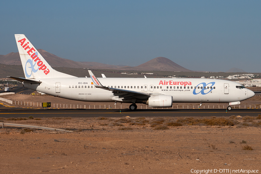 Air Europa Boeing 737-86Q (EC-IDA) | Photo 372549