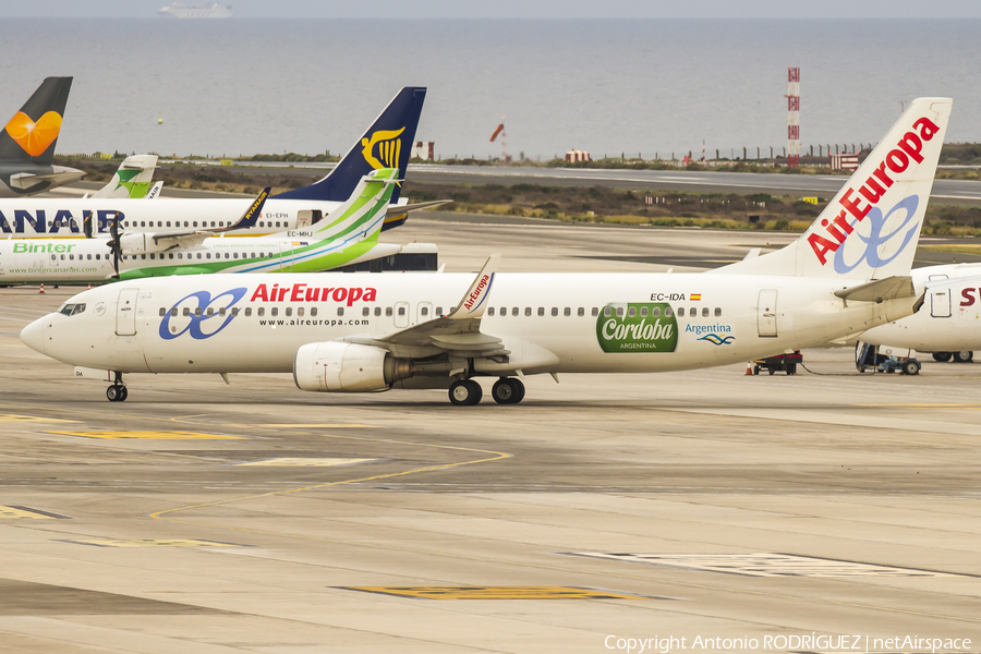 Air Europa Boeing 737-86Q (EC-IDA) | Photo 137871