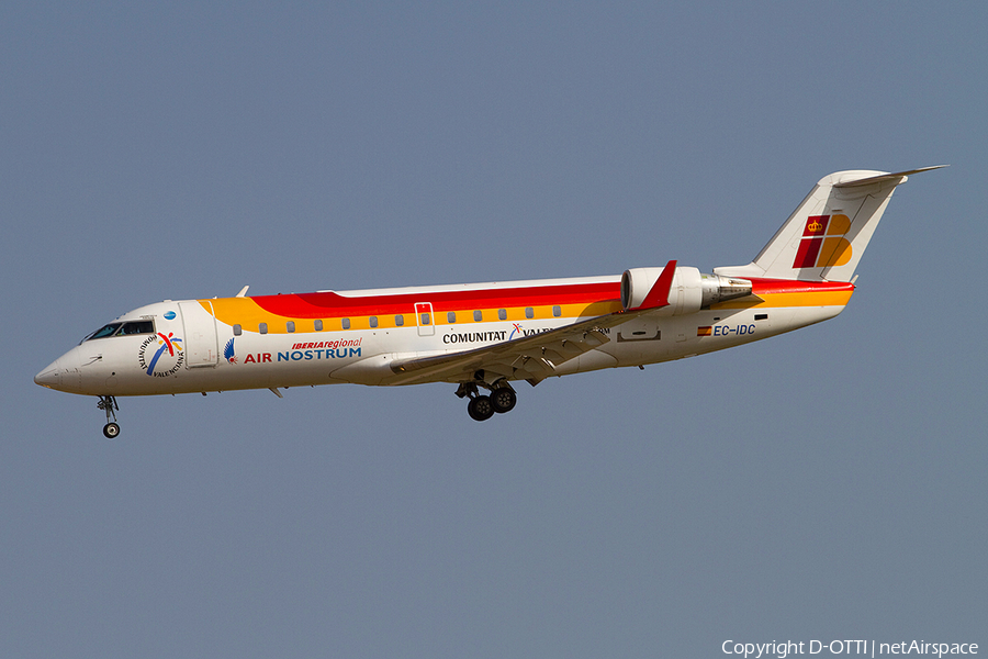 Iberia Regional (Air Nostrum) Bombardier CRJ-200ER (EC-IDC) | Photo 367151