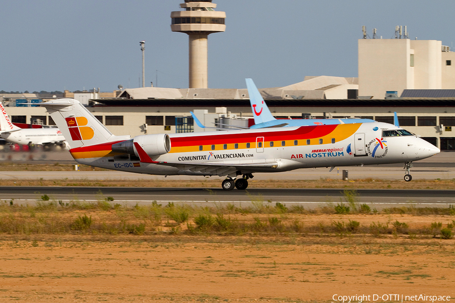 Iberia Regional (Air Nostrum) Bombardier CRJ-200ER (EC-IDC) | Photo 367400