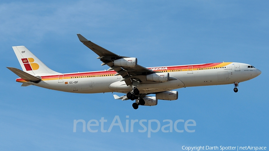 Iberia Airbus A340-313X (EC-IDF) | Photo 213035