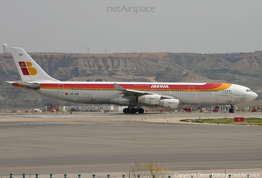 Iberia Airbus A340-313X (EC-IDF) | Photo 24185