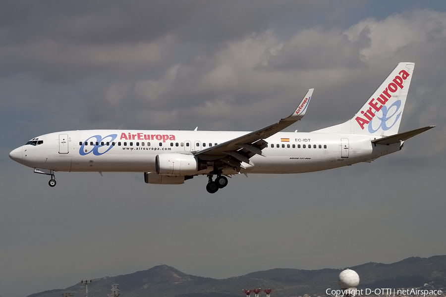 Air Europa Boeing 737-86Q (EC-IDT) | Photo 164318