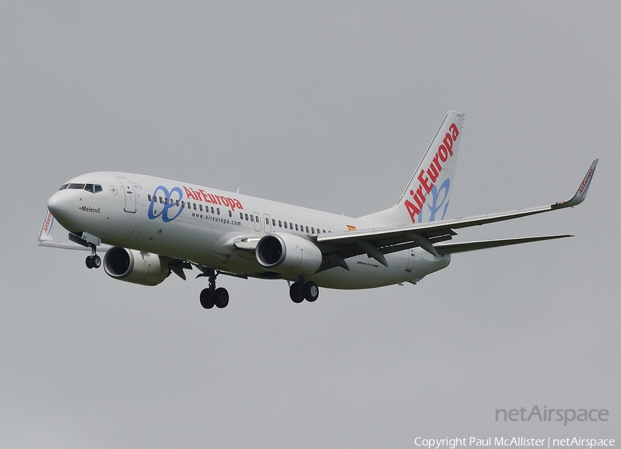 Air Europa Boeing 737-86Q (EC-IDT) | Photo 52098