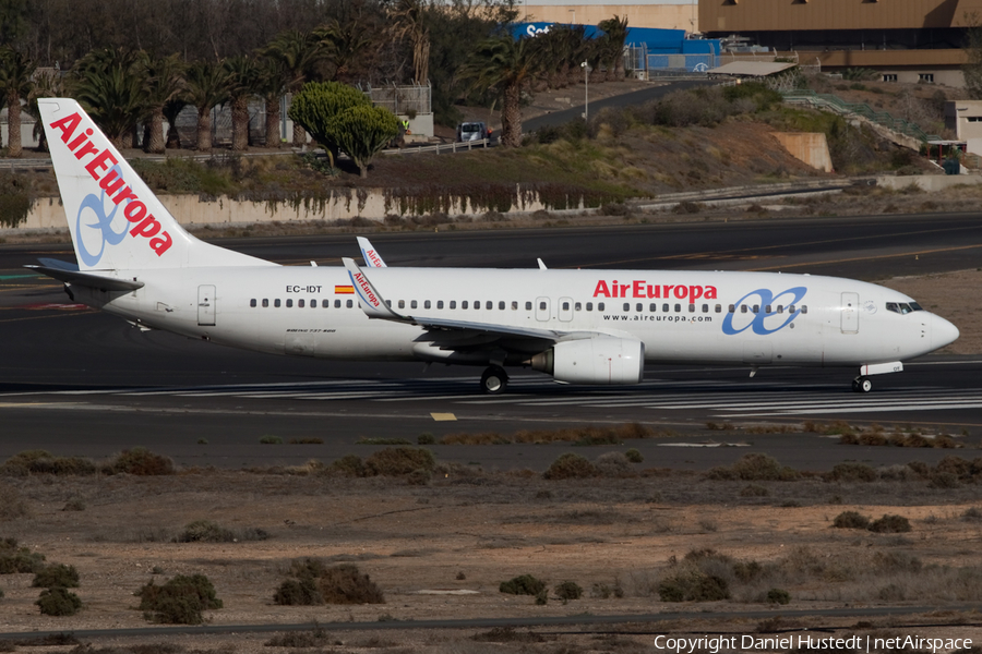 Air Europa Boeing 737-86Q (EC-IDT) | Photo 442422