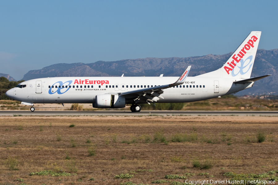 Air Europa Boeing 737-86Q (EC-IDT) | Photo 474001