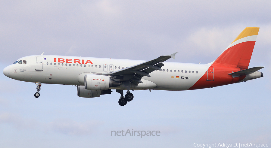 Iberia Airbus A320-214 (EC-IEF) | Photo 365016