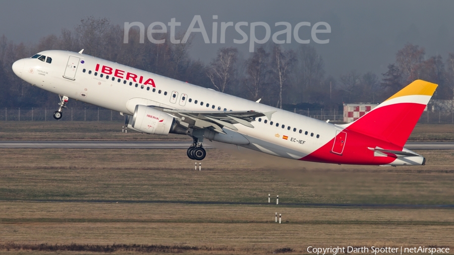 Iberia Airbus A320-214 (EC-IEF) | Photo 181313