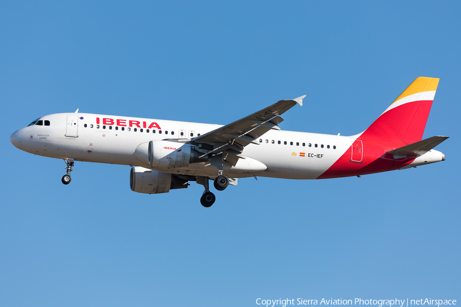 Iberia Airbus A320-214 (EC-IEF) | Photo 330543