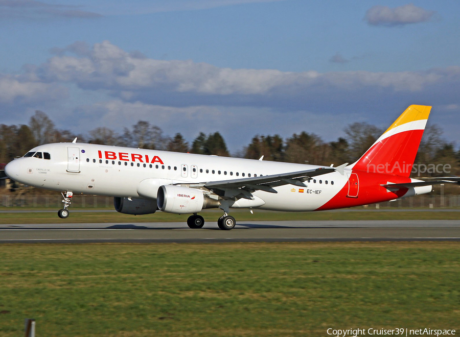 Iberia Airbus A320-214 (EC-IEF) | Photo 388016