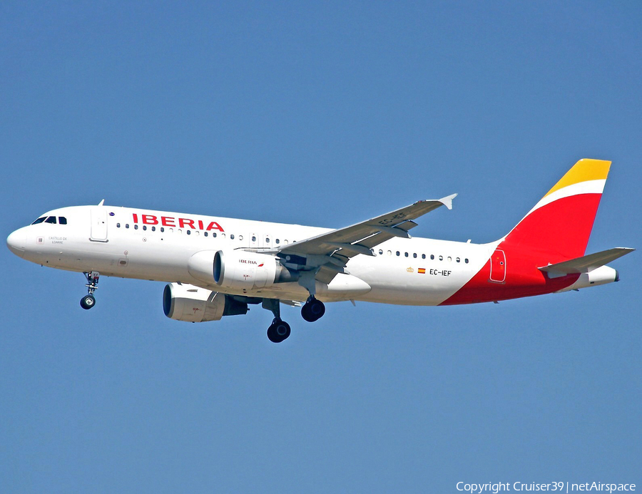 Iberia Airbus A320-214 (EC-IEF) | Photo 186119