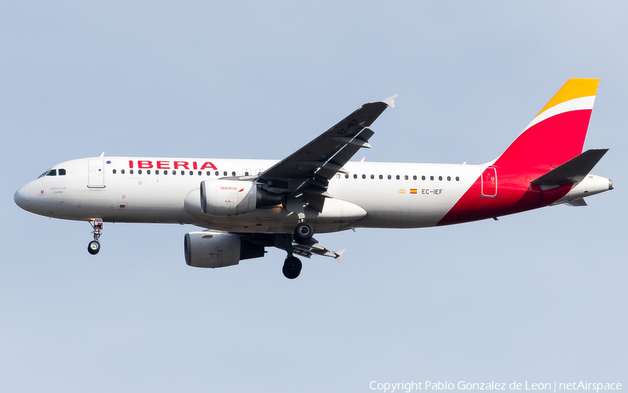 Iberia Airbus A320-214 (EC-IEF) | Photo 339242
