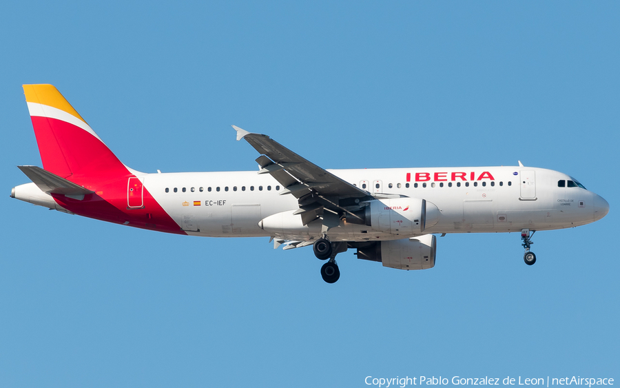 Iberia Airbus A320-214 (EC-IEF) | Photo 339245