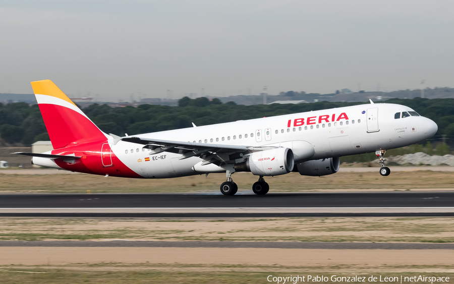 Iberia Airbus A320-214 (EC-IEF) | Photo 339246