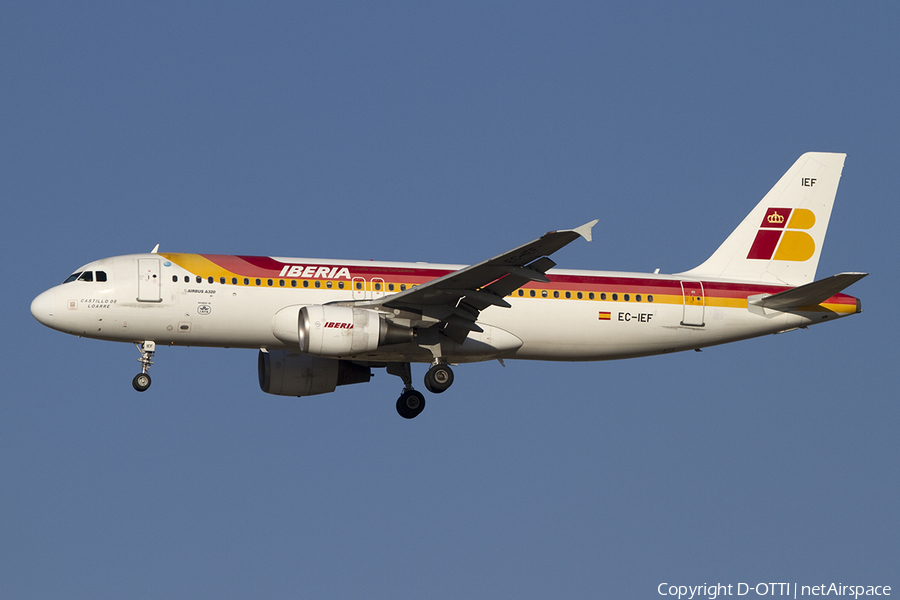 Iberia Airbus A320-214 (EC-IEF) | Photo 371294