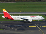 Iberia Airbus A320-214 (EC-IEG) at  Dusseldorf - International, Germany