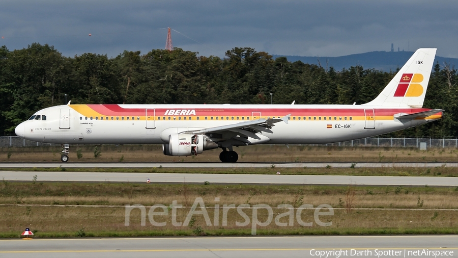 Iberia Airbus A321-211 (EC-IGK) | Photo 223400