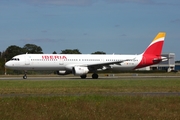 Iberia Airbus A321-211 (EC-IGK) at  Hamburg - Fuhlsbuettel (Helmut Schmidt), Germany