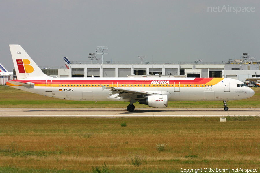 Iberia Airbus A321-211 (EC-IGK) | Photo 53326