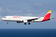 Iberia Airbus A321-211 (EC-IGK) at  La Palma (Santa Cruz de La Palma), Spain